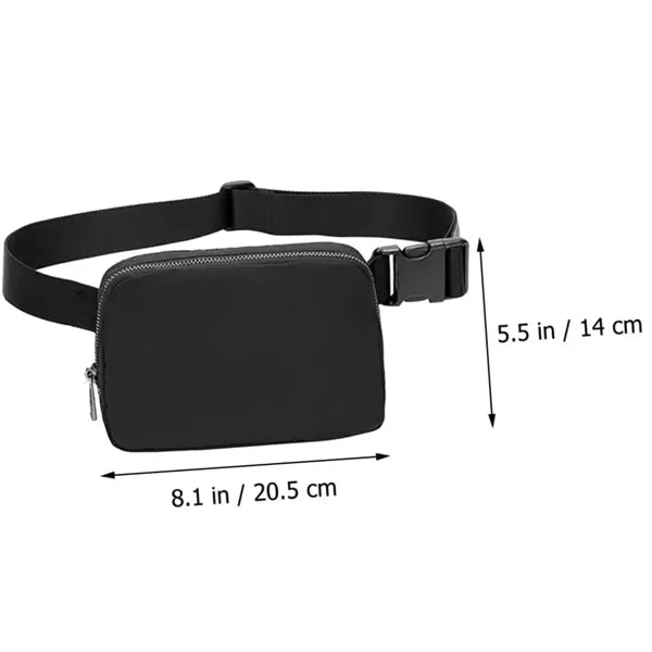 Crossbody Fanny Pack Nylon Waist Strap Bag