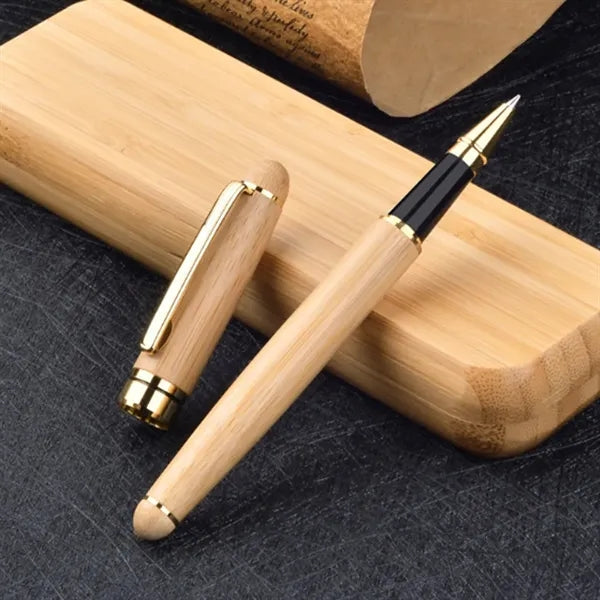 Eco Friendly Wooden Ballpoint Pen Pencil Set