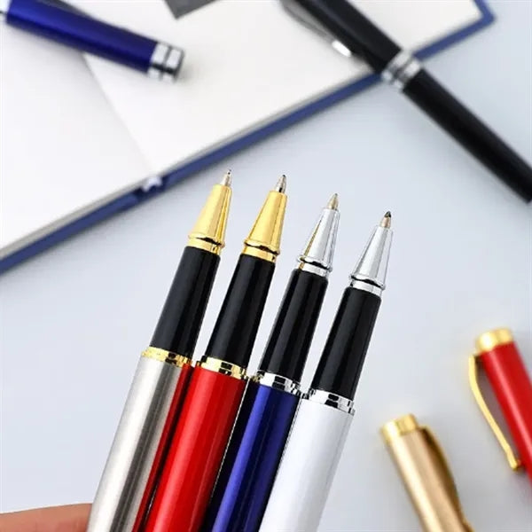Metal Engraving Custom Gift Roller Ballpen Ballpoint Pen Set