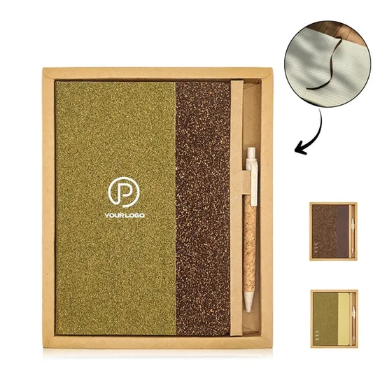 Eco-Friendly Notebook With Pen Set For School & Office