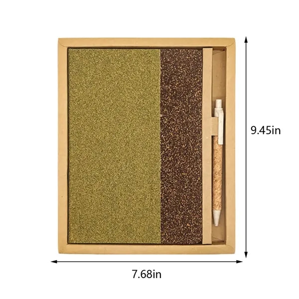 Eco-Friendly Notebook With Pen Set For School & Office