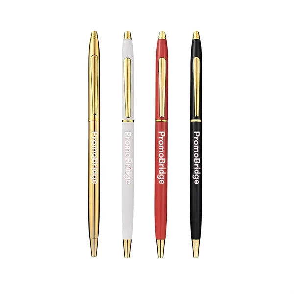 Metal Ballpoint Pen Laser Engraved Logo Bulk