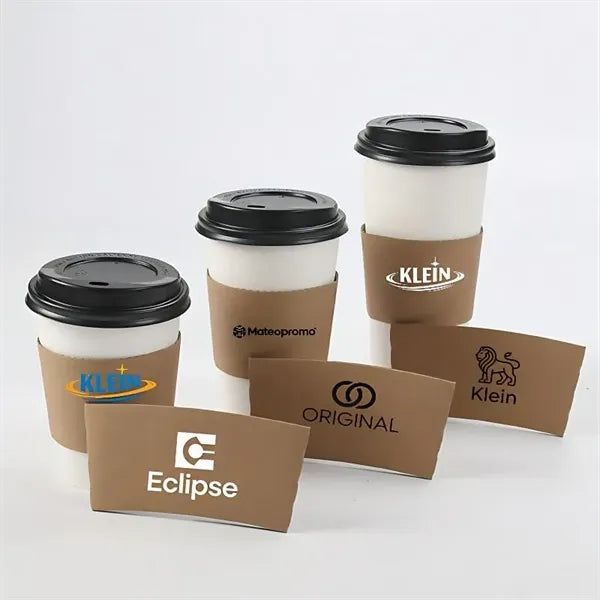 Logo 90mm Cup Sleeve for 12oz 16oz Coffee Milk Tea