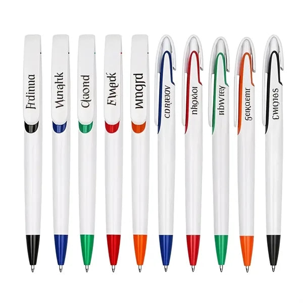 Premium Matte Bullet Tip Ballpoint Pen with Logo Clip