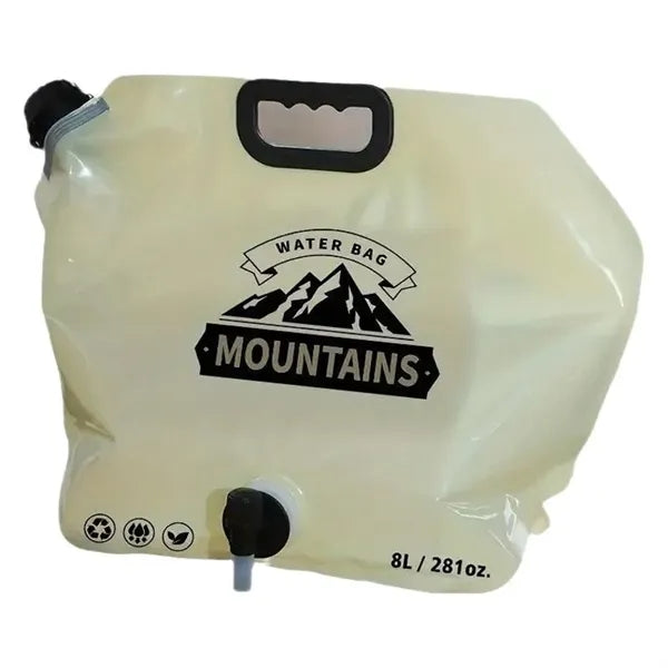 Large-capacity folding water bag