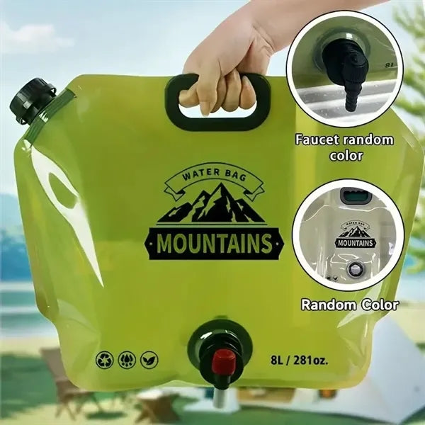 Large-capacity folding water bag