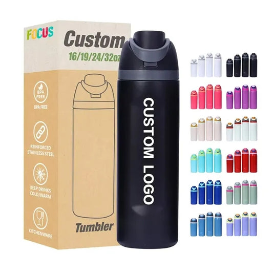 24 oz. Leak Proof Sports Water Bottle