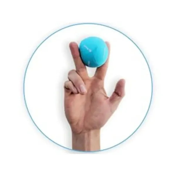 2.4 Inch Egg-Shaped Silicone Grip Ball Stress Relief Toy