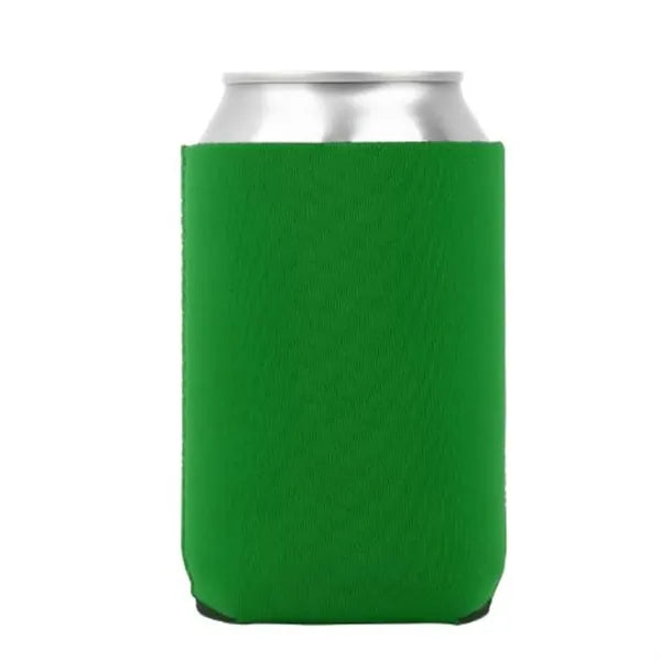 Foldable canned beverage insulation cover