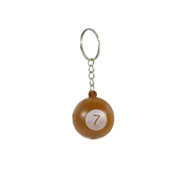 PU Sponge Ball Keychain, Backpack Pendant, Children Decompre