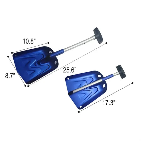 Telescopic Aluminum Alloy Snow Shovel