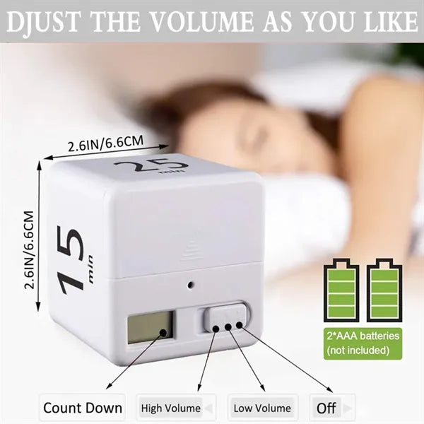Time Management Cube Timer