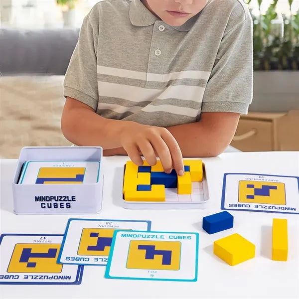 Wooden Puzzle Block Game for Kids