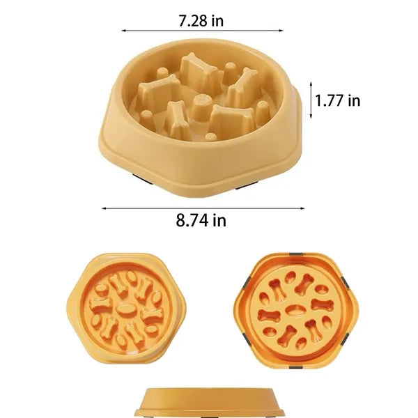 Anti-Slip Interactive Dog Feeding Bowls