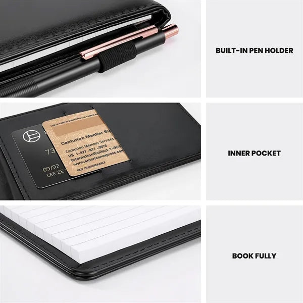 Pocket Notebook With Pen