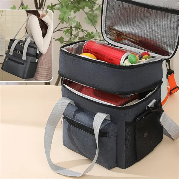 Expandable Insulated Lunch Bag