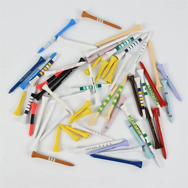 100% Natural Hardwood Golf Tees