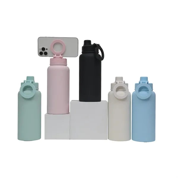 32oz Insulated Water Bottle with Magnetic Lid