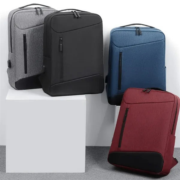 Deep Storage Backpack with Multiple Pockets