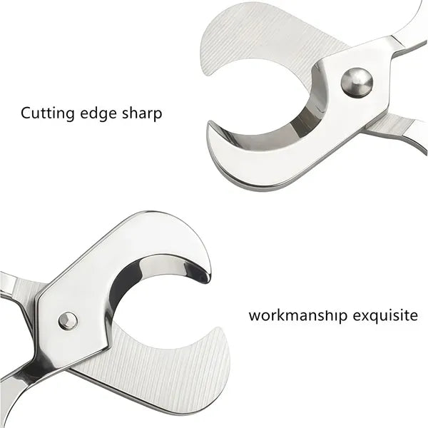 Stainless Steel Cigar Cutter Scissors