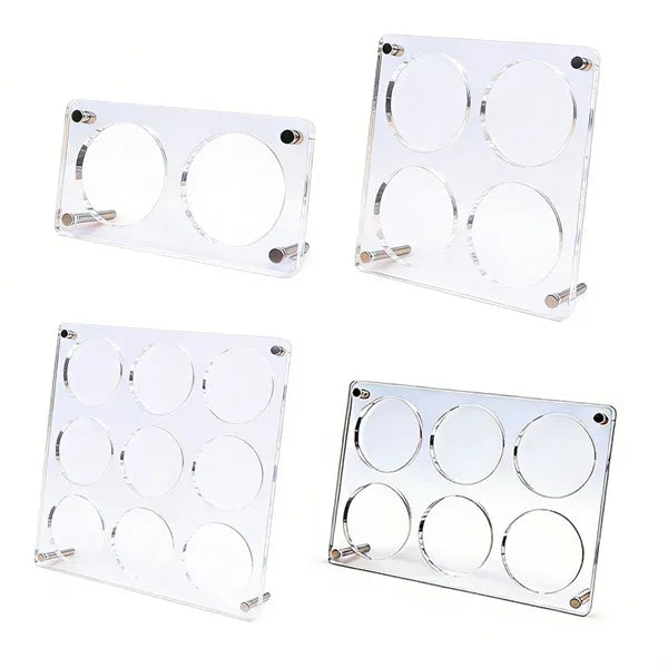 Acrylic 2 Coin Display Case Holder