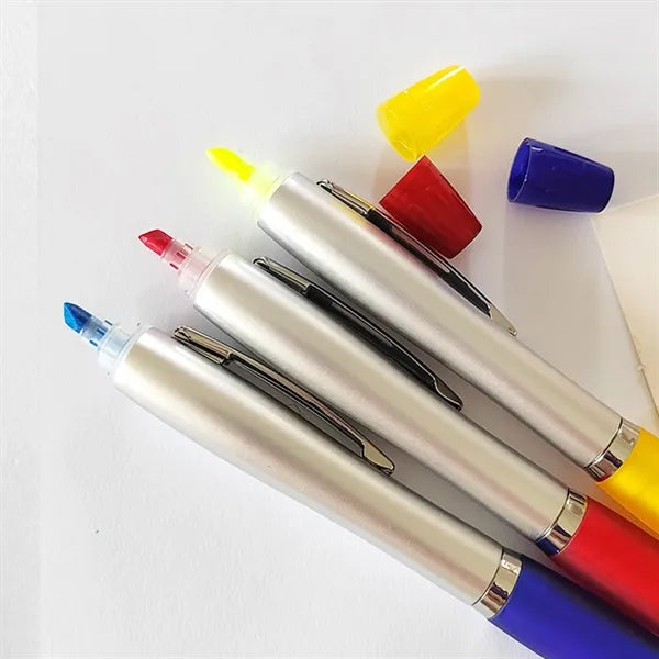 2-in-1 Pen Highlighter Combo