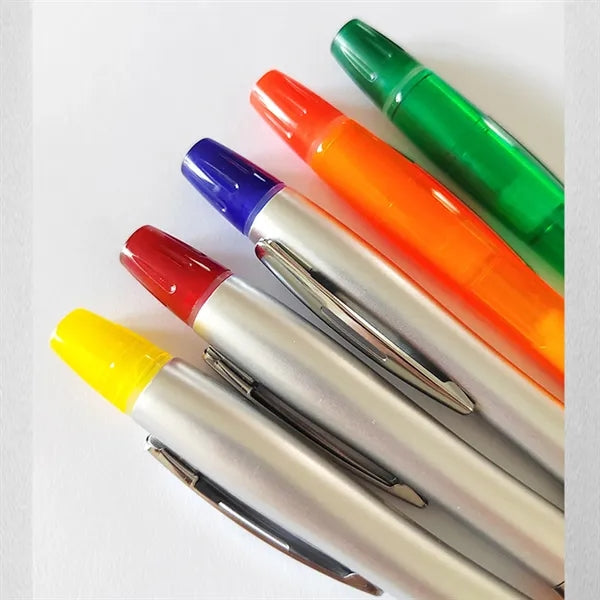 2-in-1 Pen Highlighter Combo