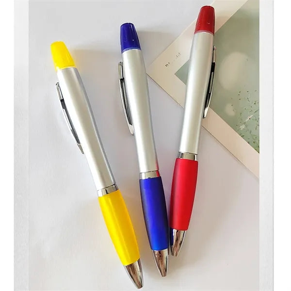 2-in-1 Pen Highlighter Combo