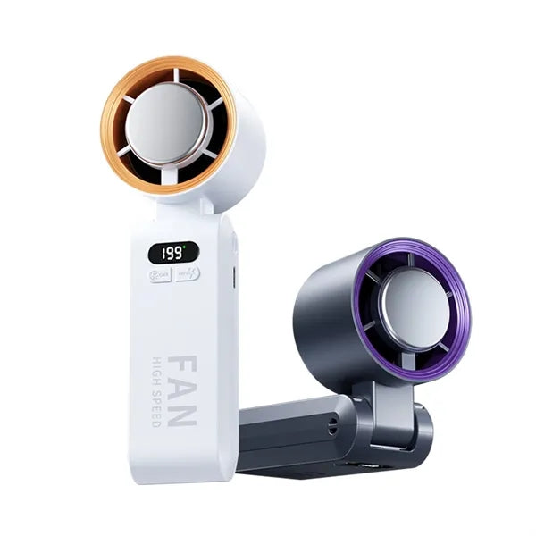 Handheld Foldable Ice Cooling Fan