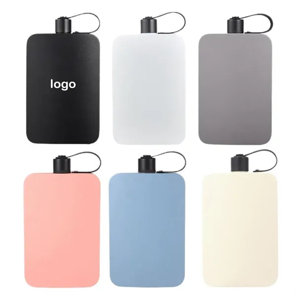 16Oz Square Outdoor Flat Flask