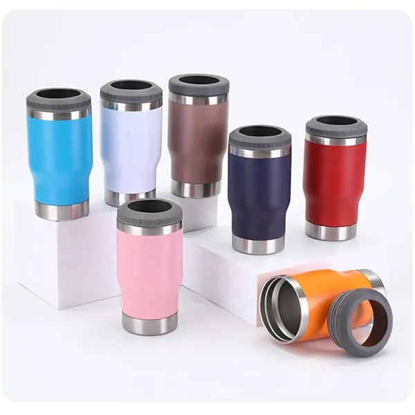 2 In 1 Insulated Can Cooler And Tumbler