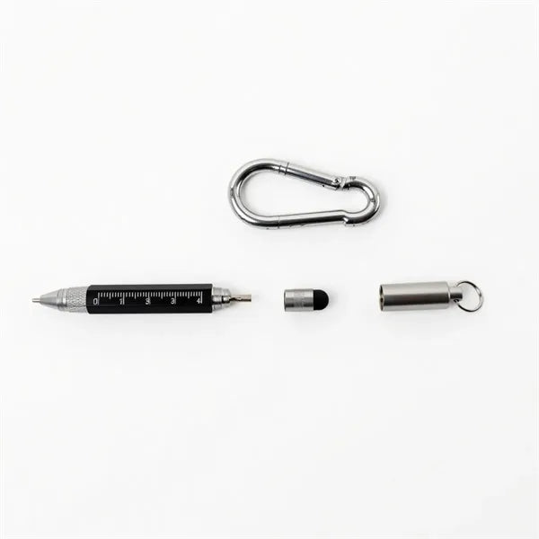 6 In 1 Multi Tool Pen Keychain
