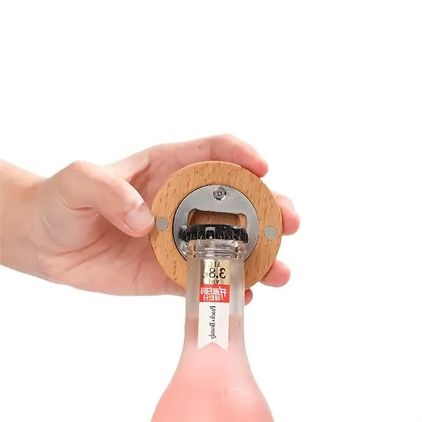 Round Magnetic Bottle Opener
