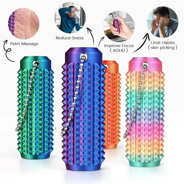 Rotatable Grippie Stim Keychain