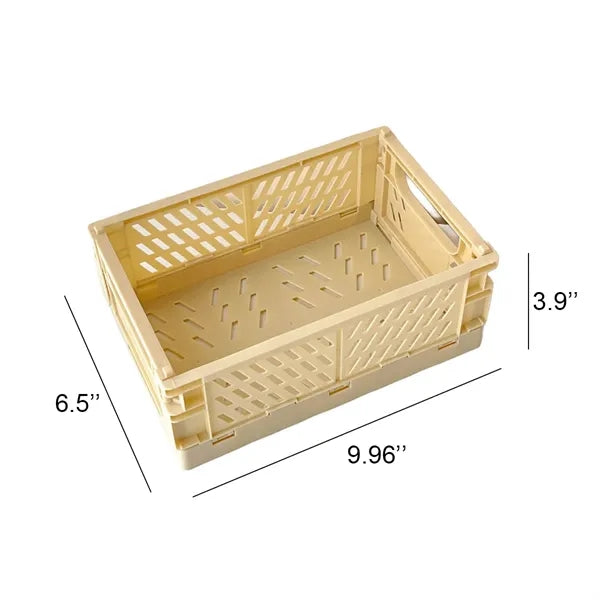 Foldable Desktop Storage Basket Organizer