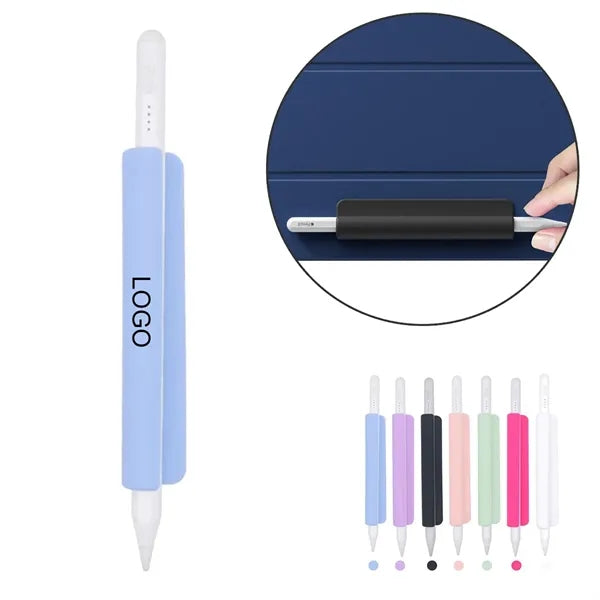 Adhesive Silicone Pen Holder Sleeve