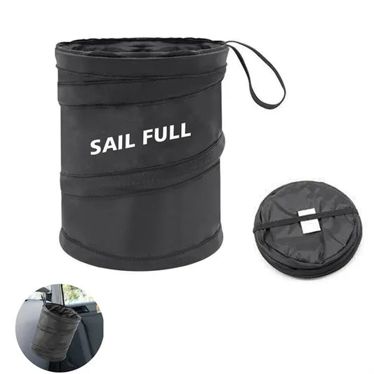 Oxford Car Trash Bin with Hanging Strap