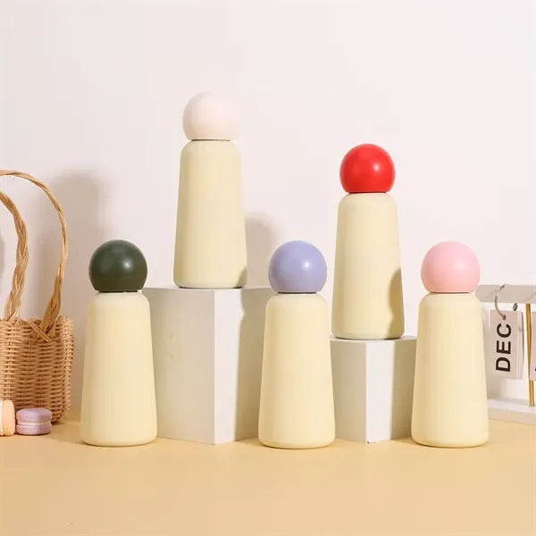 316 Steel Insulated Bottle Color Block Spherical Lid