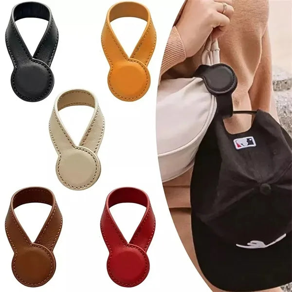 Leather Magnetic Cap Clip Hat Holder