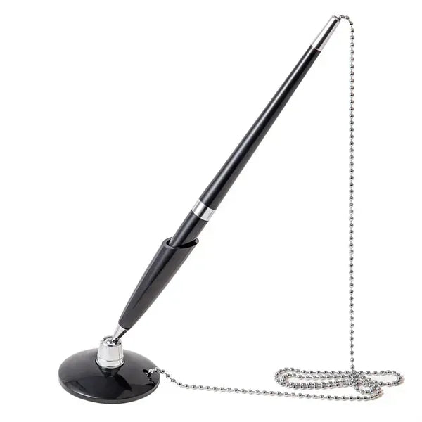 Secure Pen With Adhesive Holder