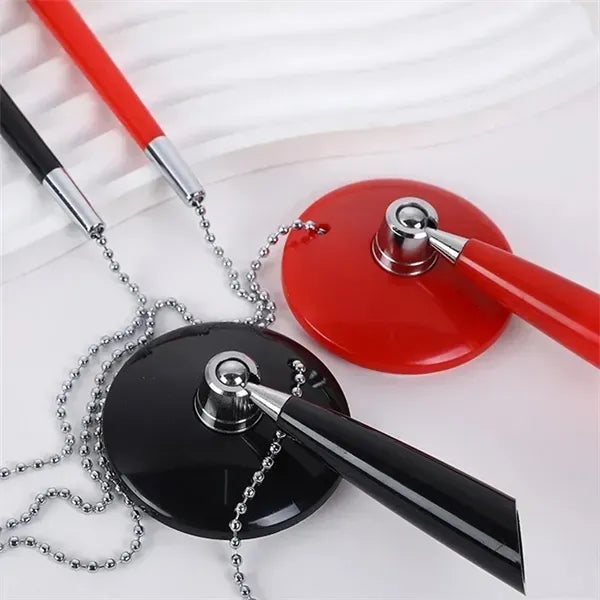 Secure Pen With Adhesive Holder