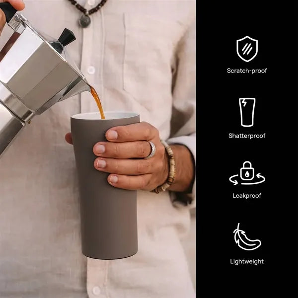 15oz Stainless Steel Alpine Vacuum Insulated Tumbler W/Lid