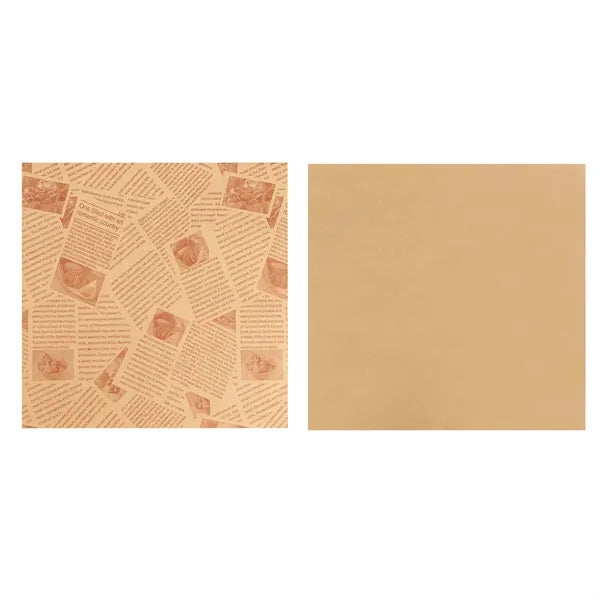 11.8" Greaseproof Deli Wax Paper Sandwich Wrapping