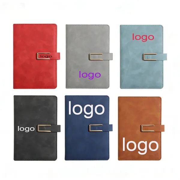 A5 PU Leather Office Notebook