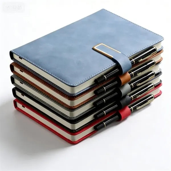 A5 PU Leather Office Notebook