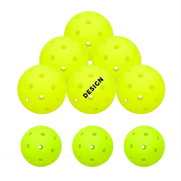 40 Holes LDPE Outdoor Pickleball Balls