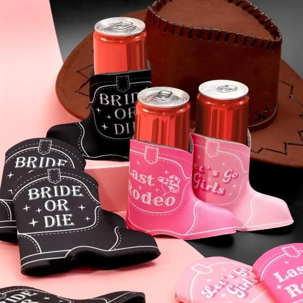 Boot-Shaped Can Cooler Sleeve