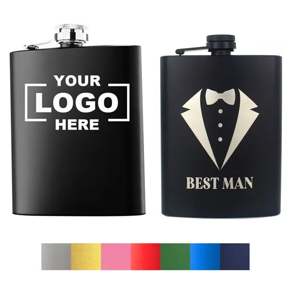 6 OZ. Classic Pre-Party Liquor and Spirit Flask