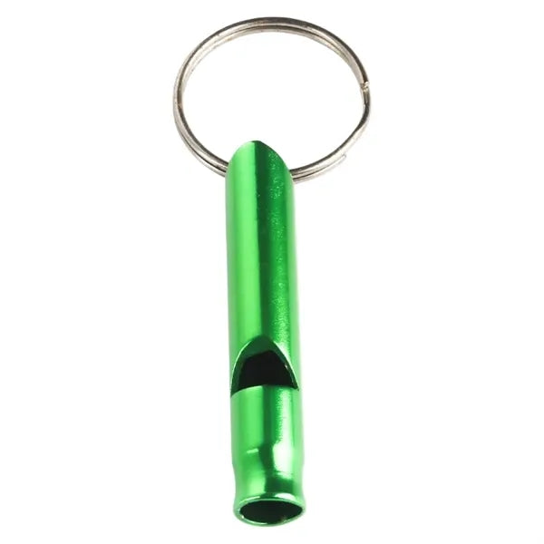 Full Color Metal Whistle Keychain