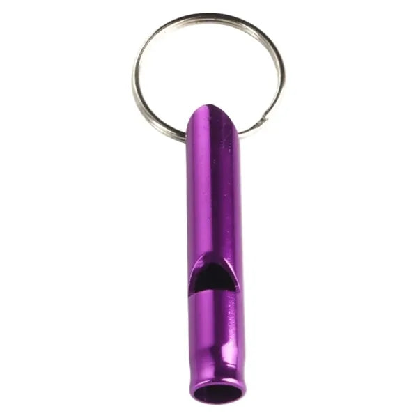 Full Color Metal Whistle Keychain
